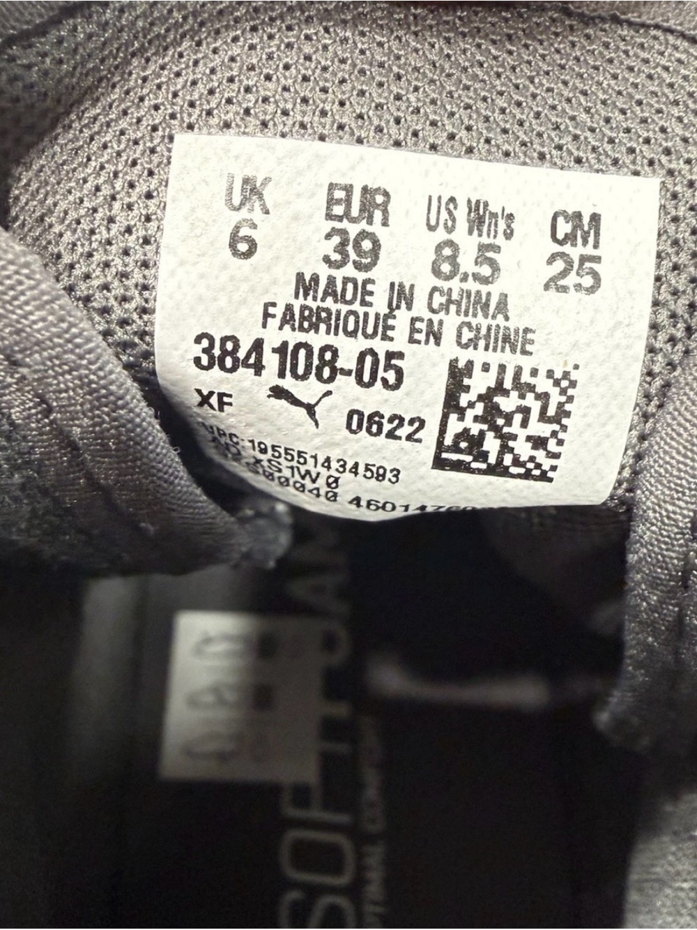 Puma Kaia Mid Women’s 8.5 High-Top Sneakers Gray White Softfoam + Comfort NEW - Picture 7 of 9